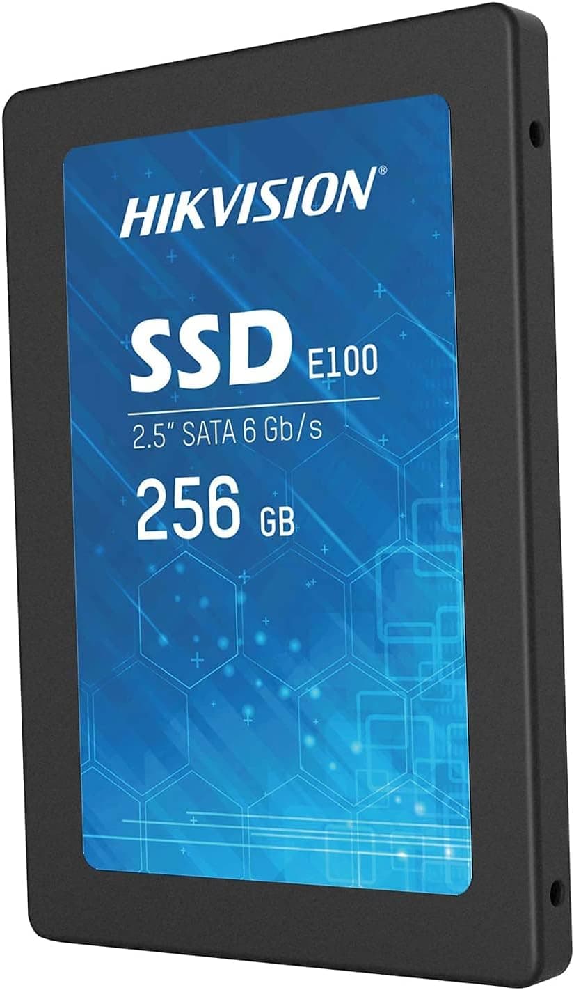 HikVision E100 256GB 2.5 SATA SSD with up to 550MB s read 500MB s write speeds 3D NAND