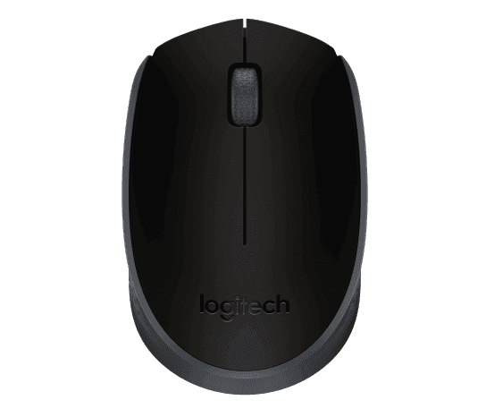 Logitech M171 Wireless Mouse 2.4 Ghz wireless Wireless range, Black