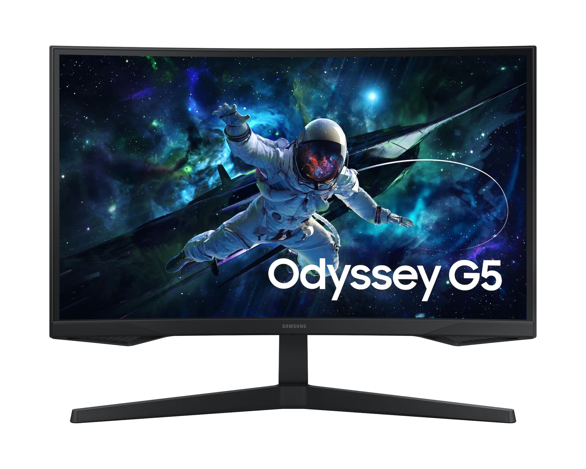 Samsung Odyssey G5 G55C 32 Inch, QHD VA Curved Gaming Monitor, 165Hz,1MS, Black- LS32CG552EMXEG