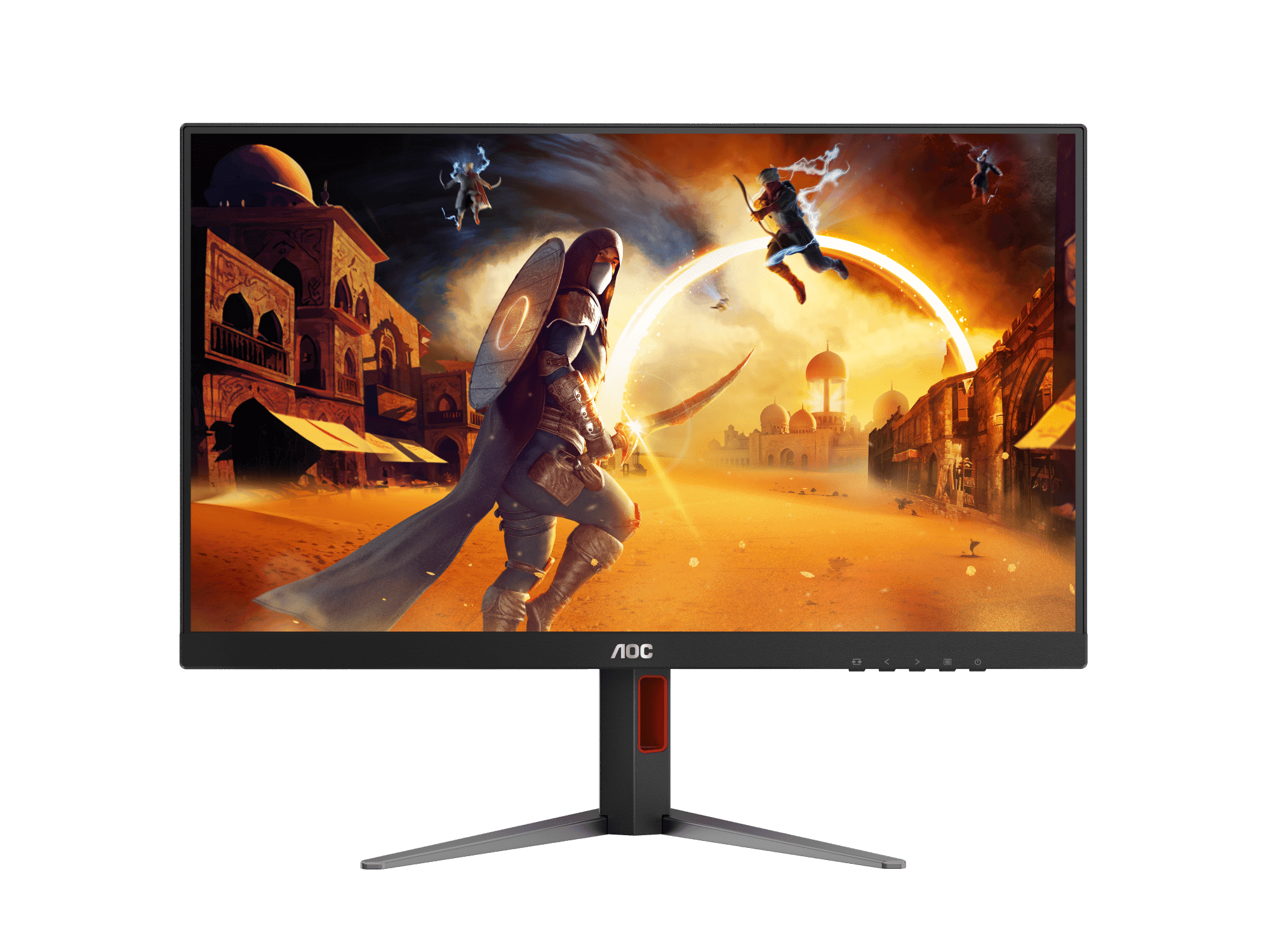 AOC Q27G4 Gaming Monitor– 27 INCH – 2K – IPS – 180HZ – 127%- SRGB, DCI P3 99% – HDR 400A.